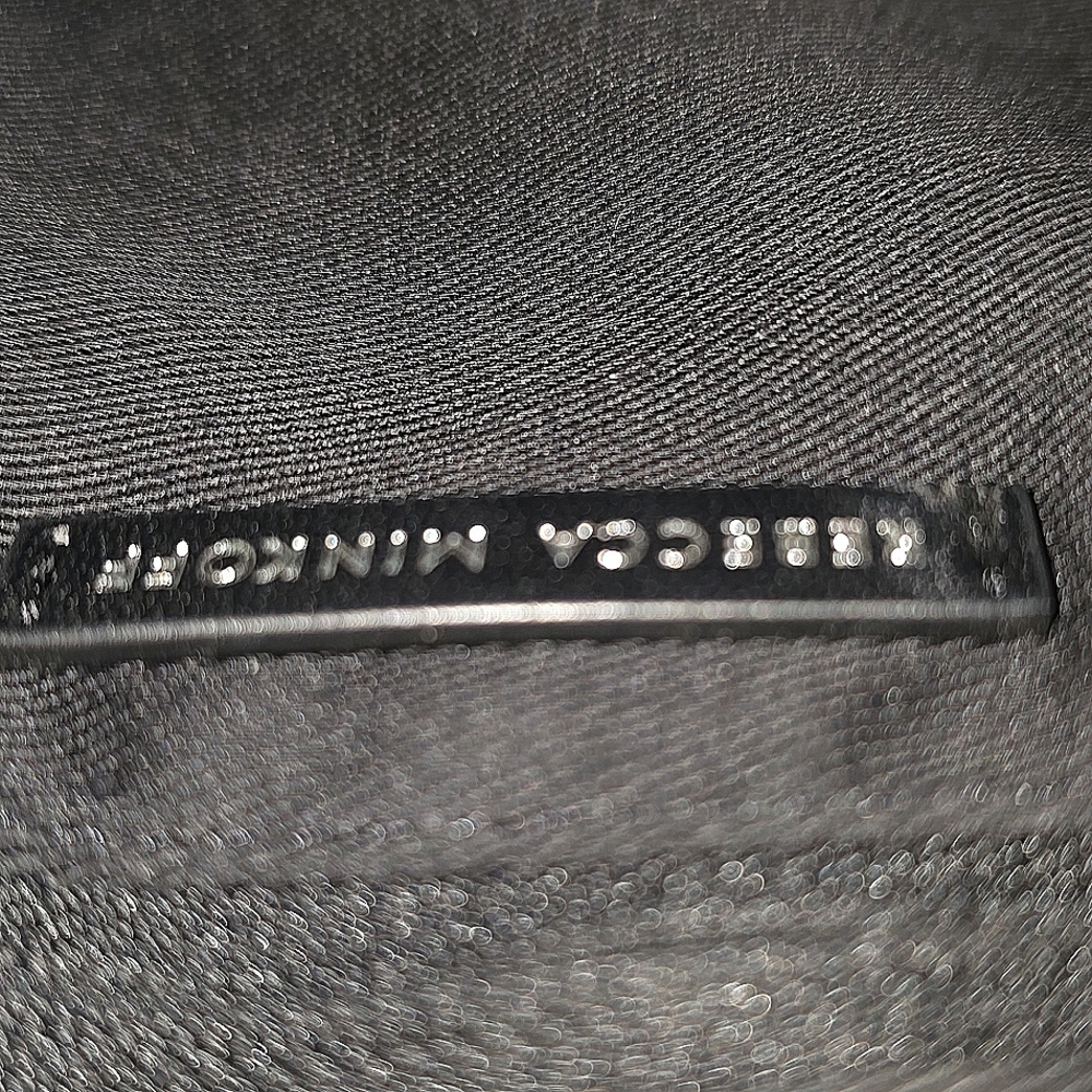 Rebecca Minkoff Neon Green Crossbody Bag with Silver Chain Detail - Picture 7 of 8